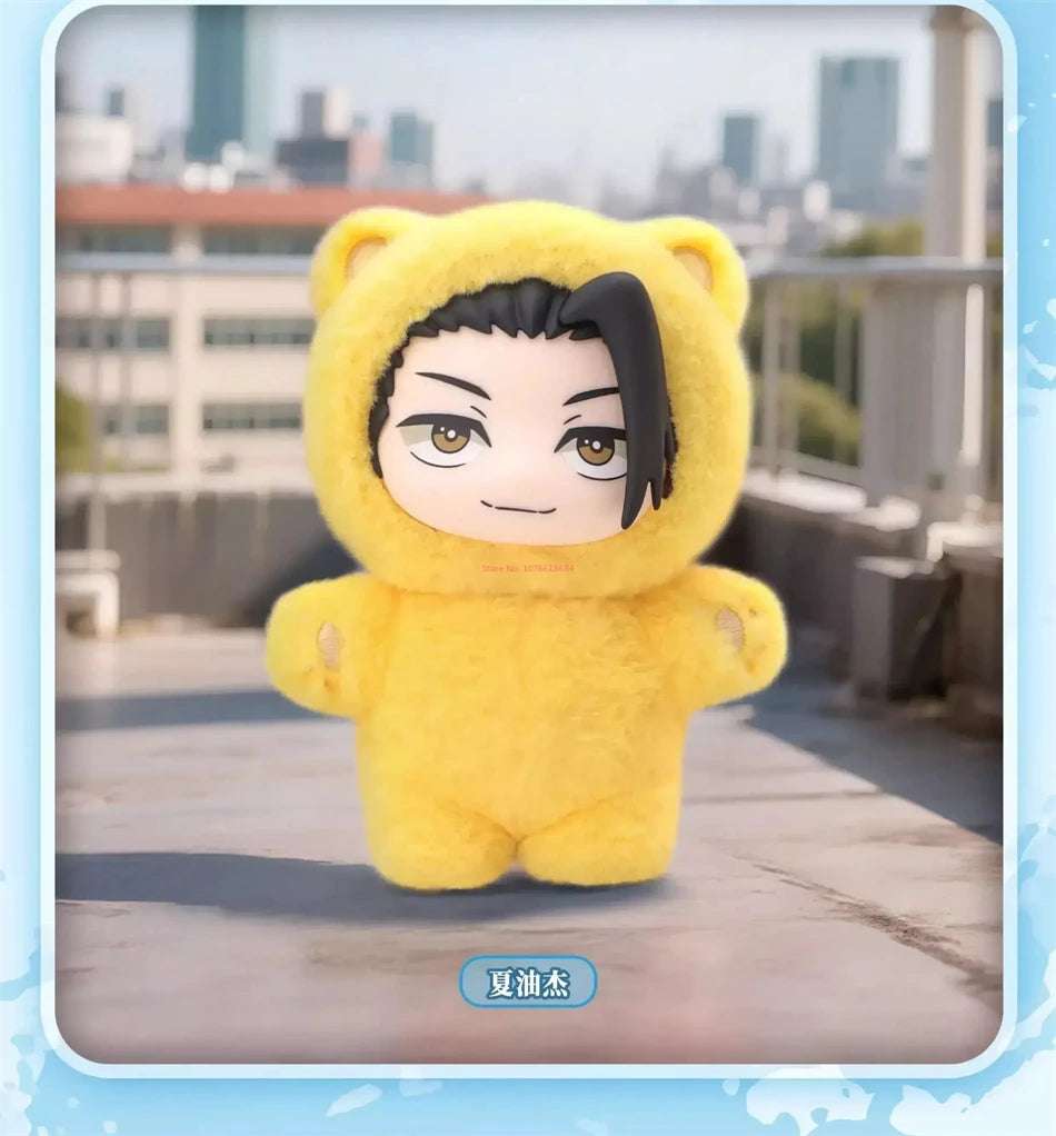 New Genuine Kawaii Jujutsu Kaisen 2 Cat Ear Plushie Series Blind Box Mystery Box Anime Toy Room Decoration Collect Festvial Gift