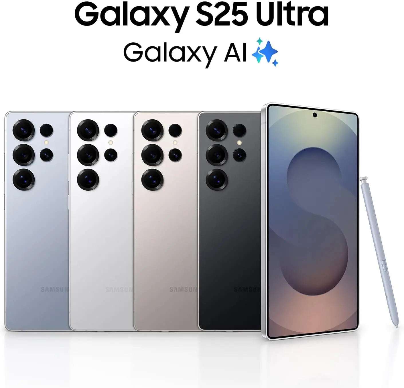 2025 New Samsung Galaxy S25 Ultra 5G Smartphone Snapdragon 8 Elite 6.9"120Hz Dynamic LTPO AMOLED 2X Display 200MP Quad AI Camera