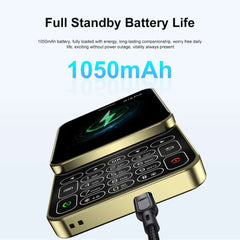 SERVO R18 PRO Side Slider Mobile Phone 2.4" Rotate Display Dual SIM Standby Magic Voice Flashlight 2G GSM Card Button Cellphones