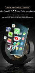 هاتف ذكي أصلي SERVO S24 Mini 4G Cellular GPS Android 10.0 التعرف على الوجه 2 جيجابايت / 16 جيجابايت 2000 مللي أمبير في الساعة شاشة 3 بوصات هواتف محمولة صغيرة