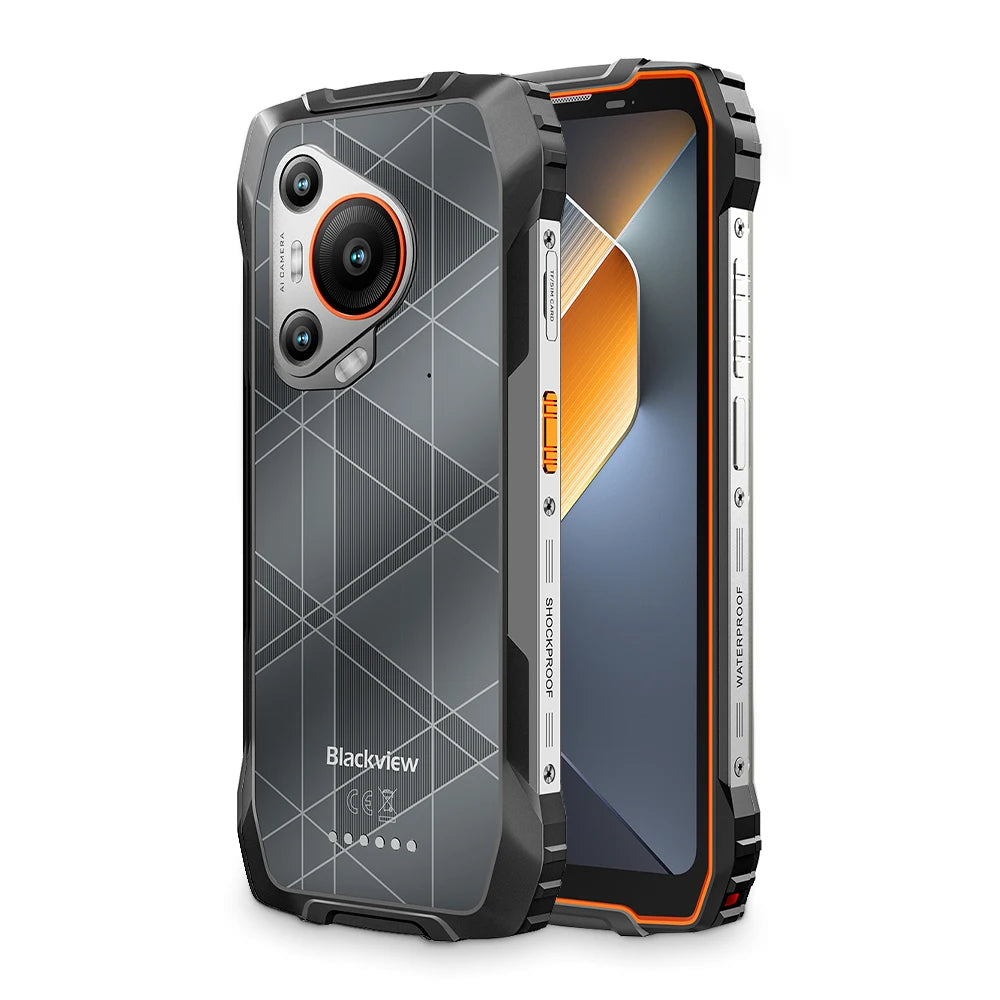 2025 NEW BLACKVIEW BL7000 5G Rugged Smartphone 24(8+16)GB 256GB Cerllphone 6.78" HD+2.4K Display 120Hz, Android 15 AI Smartphone