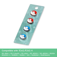 Data Frog for r36s Joystick Cover for Joy Con Thumb Grip Cover Cap Protection for Retro Handheld Console RG35XX H Accessories