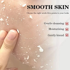 500g Strawberry Exfoliating Purifying Scrub, Hypoallergenic and Alcohol-Free, Softening Skin Physical Exfoliation, Gentle and Deep Cleansing, Suitable for Creative Bright Beige Skin, Moisturizing and Hypoallergenic, Fresh Fra