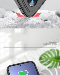 جراب هاتف مقاوم للصدمات لهاتف Xiaomi Mi 14T 13T 12T 14 12 13 11 Lite 5G NE 12X Poco X5 X3 NFC F3 F5 Pro غطاء خلفي صلب بإطار ناعم