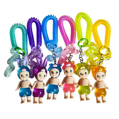 Candy House Angel Keychain Blind Box Doll Bag Pendant Handmade Creative Cartoon Toy Birthday Valentine'S Day Gift Mystery Boxes