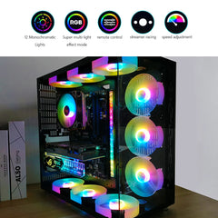 COOLMOON ARGB LED Strip Light 5V 3Pin/Small 4Pin Diamond Magnetic Colorful Atmosphere DIY Lamp Bar for PC Computer Case Chassis