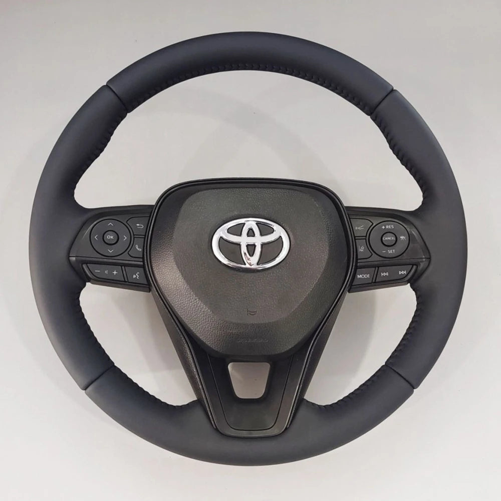 Microfiber Leather Car Steering Wheel Cover For Toyota RAV4 AX50 Corolla G12 Axio Altis Camry Xv70 Avalon Steering Case