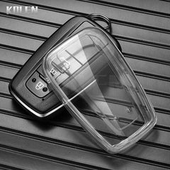 TPU Car Key Remote Case Cover Shell Fob For Toyota Prius Camry Corolla C-HR CHR RAV4 Prado 2018 2022 Key Protector Accessories