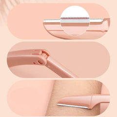 3 قطع من أدوات تشذيب الحواجب، أدوات إزالة شعر الوجه للنساء، أداة تحديد الحواجب، أداة إزالة شعر الوجه للسيدات، أداة تشكيل الحواجب، ماكينة حلاقة