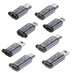 محول موصل Type C أنثى إلى Mini USB/Type C أنثى إلى Micro USB/Micro USB أنثى إلى Type C/Micro USB أنثى إلى Mini USB