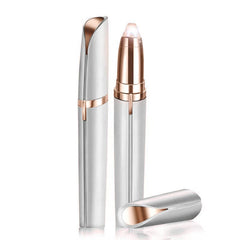 1pc Electric Eyebrow Trimming Tool For Beginners Automatic Electric Eyebrow Trimmer Nose Hair Shaving Brush Scraper Battery Ver