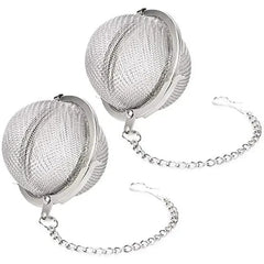 1 Pc Stainless Steel Tea Ball, 2.04 Inch Mesh Tea Infuser Strainers Premium Tea Filter Tea Interval Diffuser For Loose Leaf Tea A