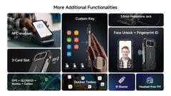 Ulefone Armor 27T 4G THERMAL BY FLIR® Rugged Phone 10600mAh Up to 24GB+256GB  6.78"FHD 120Hz Night Vision Android 14 Smartphone