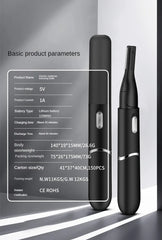 Electric Eyebrow Trimmer Eyebrow Trimmer for Women Hair Trimmer Shaver Facial Hair Remover with Comb Suitable for Leg Arms Etc