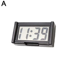 Mini Digital Clock Large Screen Car Dashboard Electronic Clock Self-adhesive Mini Clock Car Clock For Truck Dashboard