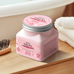 يمكن استخدام مقشر LAIKOU Sakura للوجه والجسم لتنظيف البشرة وترطيبها وتقشيرها وتفتيح لونها. العناية بالبشرة