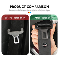 Car Safety Belt Stopper Spacing Limit Buckle Clip Retainer For Toyota GR Sport Gazoo Racing Yaris 86 Corolla Hilux Supra
