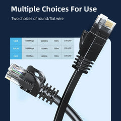 CYANMI Ethernet Cable Cat6 Lan Cable UTP RJ45 Network Patch Cable 10m 50m For PS PC Internet Modem Router Cat 6 Cable Ethernet