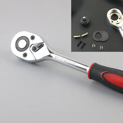 46pcs/53pcs Car Repair Tool Kit 1/4-Inch Socket Set Car Repair Tool Ratchet Torque Wrench Combo Auto Repairing Set Mechanic Tool