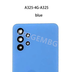 For Samsung Galaxy A32 LTE 4G 5G A325 A326 Housing Case Battery Back Cover Rear Door Lid Panel Chassis Camera Lens Repair Parts