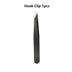 Eyebrow Tweezer Colorful Hair Beauty Fine Hairs Puller Stainless Steel Slanted Eye Brow Clips Removal Makeup Tools