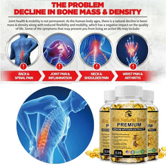 60/120pcs Joint Pain Capsules - Support Arthritis, Sprains, Knee Arthritis, Shoulder Arthritis, Rheumatoid Arthritis