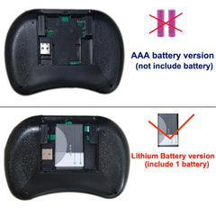Backlight English Russian French Spanish Portugal Fly Air Mouse 2.4G Touchpad for Android TV Box PC I8 Mini Wireless Keyboard