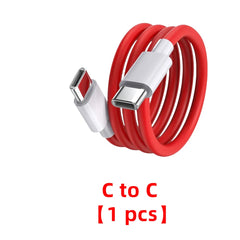 Oneplus 13 12 11 Cable Original 80W Supervooc Warp Charge Usb Type C Cable 100W Fast Charge One Plus 10T Nord CE 4 10 Ace 3 Pro