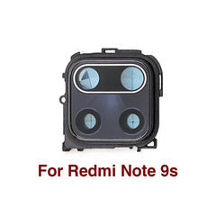New For Xiaomi Redmi Note 9S / Note 9 Pro 64MP Battery Back Cover Note9S Rear Door 3D Glass Panel Housing Case Adhesive Replace