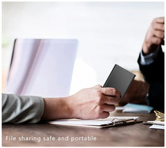 محرك أقراص صلبة خارجي محمول عالي السرعة SSD بسعة 1 تيرابايت، محرك أقراص صلبة صغير بسعة 1 تيرابايت لأجهزة الكمبيوتر المحمولة/الكمبيوتر الشخصي/الآيباد