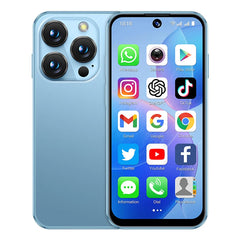 هاتف SOYES XS19 الذكي الصغير 3.88 بوصة 2 جيجابايت رام 16 جيجابايت روم أندرويد 10.0 مع خاصية التعرف على الوجه شريحتي اتصال في وضع الاستعداد شبكة الجيل الثالث هاتف صغير