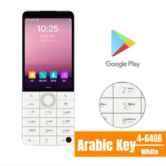 هاتف Qin F22 Pro الذكي الجديد بشاشة تعمل باللمس وواي فاي 5G + 3.5 بوصة وذاكرة 4 جيجابايت وذاكرة 64 جيجابايت، إضافة إلى متجر جوجل وأندرويد QinGlobal Version