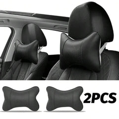 Car Seat Headrest with Breathable Mesh, Auto Safety, Head and Neck Rest, Relax Pillow, Cushion, Auto Protector