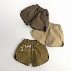 Children's Summer Korean Retro Shorts Boys and Girls Casual Thin Shorts Outdoor Wear Shorts for Girls  Boys Shorts