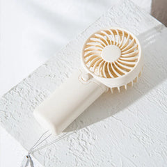 2024 Cute Mini Fan Portable Handheld Fan Lightweight Handy Fan Pocket Size Low Noise Small Electric Fan Student Gift Outdoor Fan