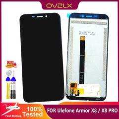 5.7" New For Ulefone Armor X8 LCD Display ULEFONE Armor X8 Pro Touch Screen ArmorX8Pro Digitizer Assembly Phone Replacement