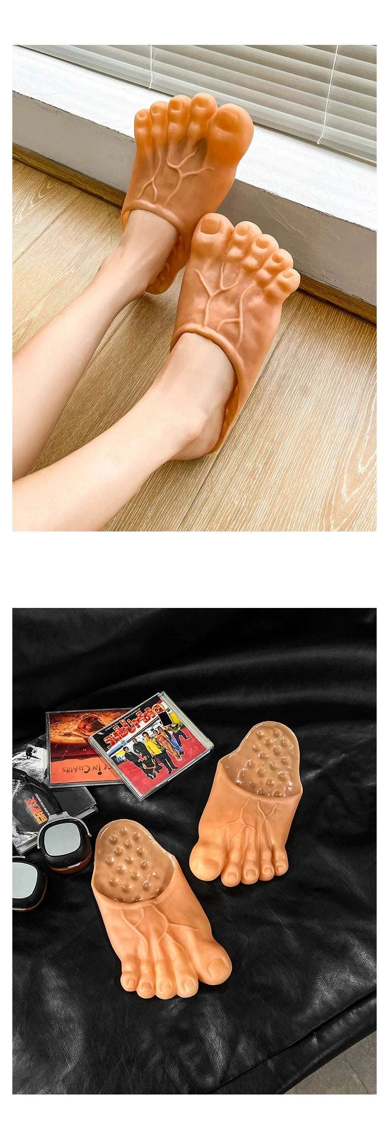 Funny Man Slippers Women Footwear Shoes Fashion Outdoor Beach Couple Slippers Role Playing Bigfoot Amazing Sandals Of The Hulk