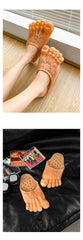 Funny Man Slippers Women Footwear Shoes Fashion Outdoor Beach Couple Slippers Role Playing Bigfoot Amazing Sandals Of The Hulk