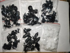 6 Size 100pcs Auto Fastener Clip Mixed for Toyota SIENTA Vellfire Verso PROACE Hilux Tacoma Tundra 4Runner FT-EV FT-HT