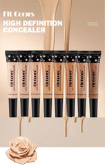 Fit Colors 8 size Concealer with a Flexible Concealer Moisturizing Liquid Foundation to cover dark circles and acne spots