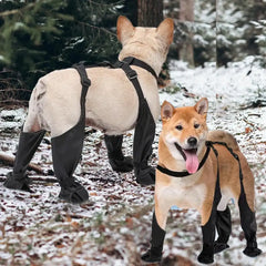 1set Pet Rain Shoes Dog Rain Boots Waterproof Dog Boots Small Puppy Medium Large Dogs Pet Booties Anti-Slip Dog Shoes Rain Snow - Mumzar