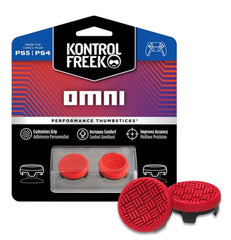 غطاء جديد من قطعتين من Freek Galaxy Performance Thumb Grip Caps من السيليكون لعصا التحكم التناظرية PS5 Dualsenese PS4Controller غطاء سيليكون