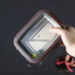 304 Stainless Steel Lunch Bento Box Sealed Leakproof Portable Food Storage Box Household Pickle Box Refrigerator Food Container