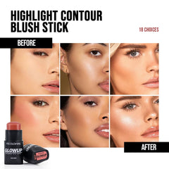 1PC Cover Dark Circles and Acne Marks, Concealer Stick, Body Shadow, Nose Shadow, Contour Stick To Create Flawless Makeup