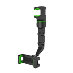 360 Degree Rotatable Universal Car Phone Holder Multifunctional Auto Rearview Mirror Seat Clip Bracket Cell Phone Holder