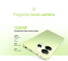 Global Version Xiaomi Redmi Note 14 4G MediaTek Helio G99-Ultra 108MP AI Camera 6.67" 120Hz Display 5500mAh 33W Turbo Charging