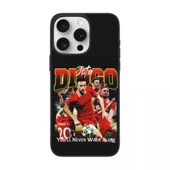Diogo Jota Soccer Football Phone Case For iPhone 15 Pro TPU Shockproof Phone Cover