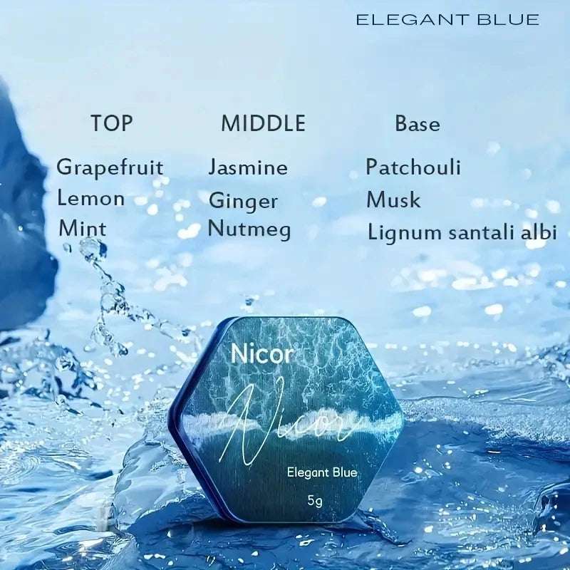 Men's Portable Refreshing And Durable Solid Ointment, Perfume For Dating And Daily Life, Ideal Christmas Gift For Boyfriend