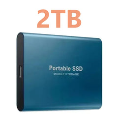 New Portable Hard Drive 1TB 2TB 4TB Solid Disk High Speed External Hard Disk USB3.1 Type-C Solid State Drive for PC/Phone/Loptop