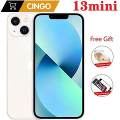 هاتف iPhone 13mini مفتوح 128GB/256GB ROM A15 IOS 5G Face ID شاشة OLED 5.4 بوصة هاتف ذكي 12 ميجابكسل هاتف محمول iPhone 13 mini